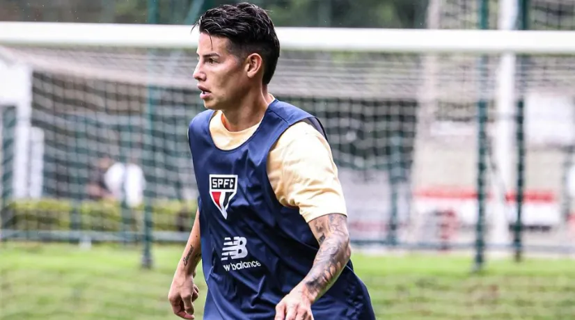 James Rodríguez confirmó que seguirá en Sao Paulo