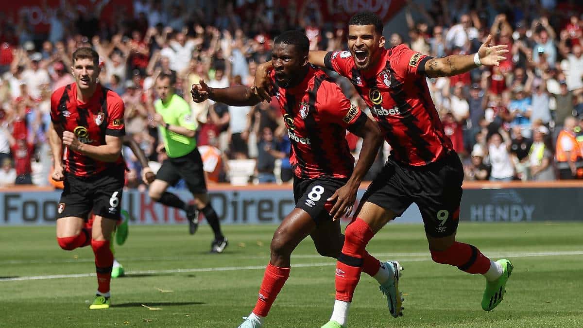 Jefferson Lerma anota golazo en Premier League