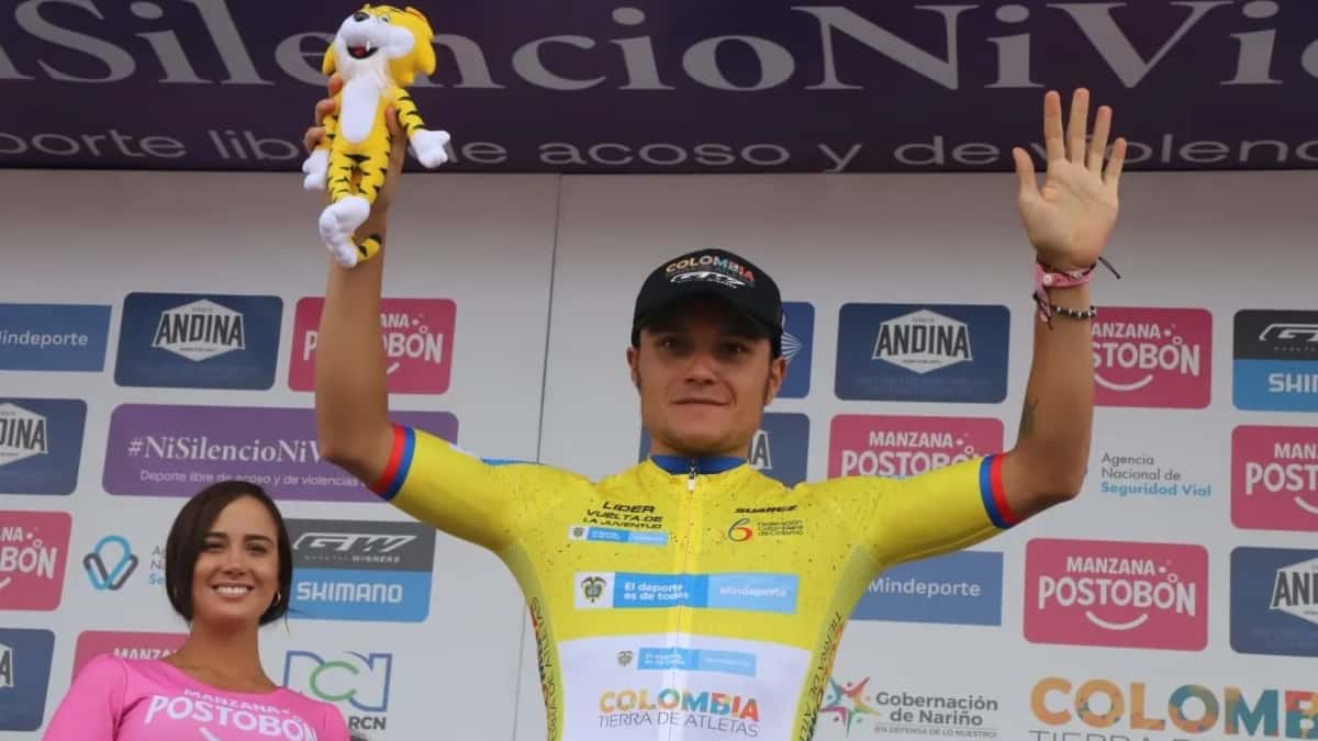 Jeisson Casallas ganó etapa 1 y líder Vuelta de la Juventud 2022