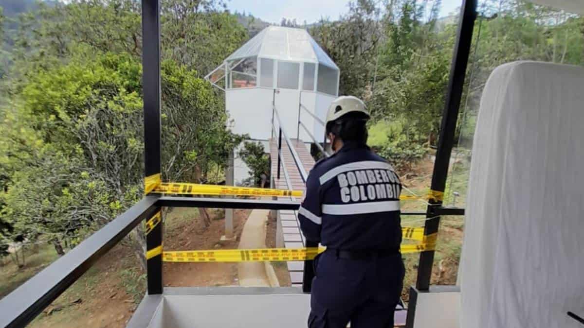 Joven murió asfixiada en un glamping en Cundinamarca