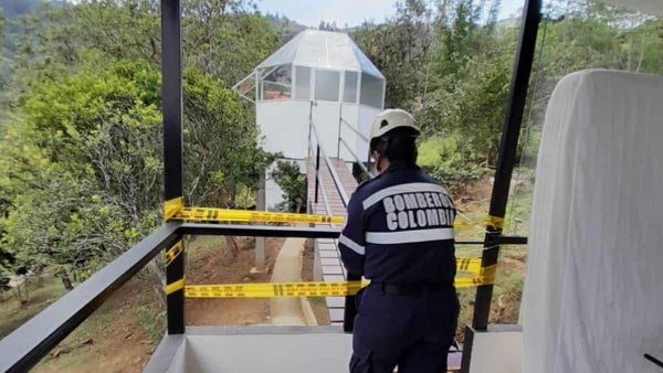 Joven murió asfixiada en un glamping de Cundinamarca