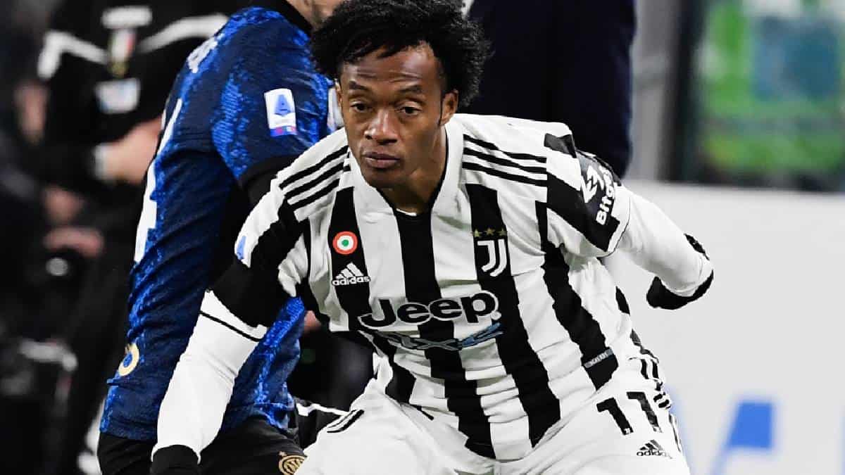 Juventus con Cuadrado en cancha perdió contra el Inter como local