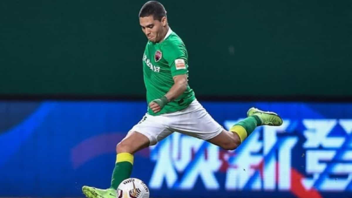 Juan Fernando Quintero penúltimo partido china