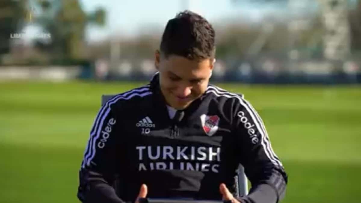 Reacción Juan Fernando Quintero a gol Boca Juniors 2018