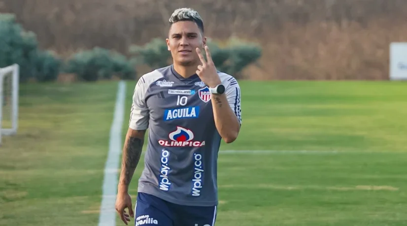 Juanfer-Quintero-entreno-Junior