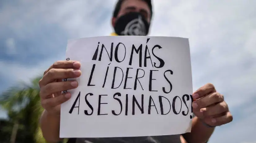Foto: archivo Noticias RCN Un total de 215 líderes sociales asesinados durante el 2022 encendió las alarmas. La cifra fue la más alta desde el año 2016.