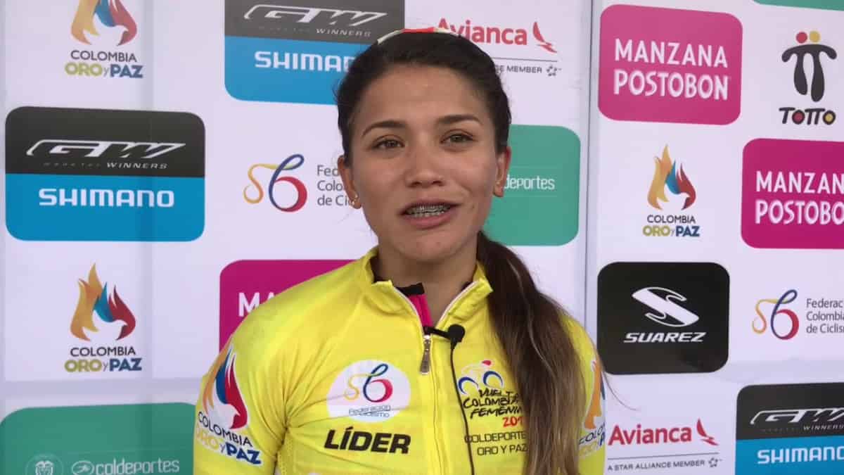 Lilibeth Chacón victoria primera etapa Vuelta a Colombia Femenina