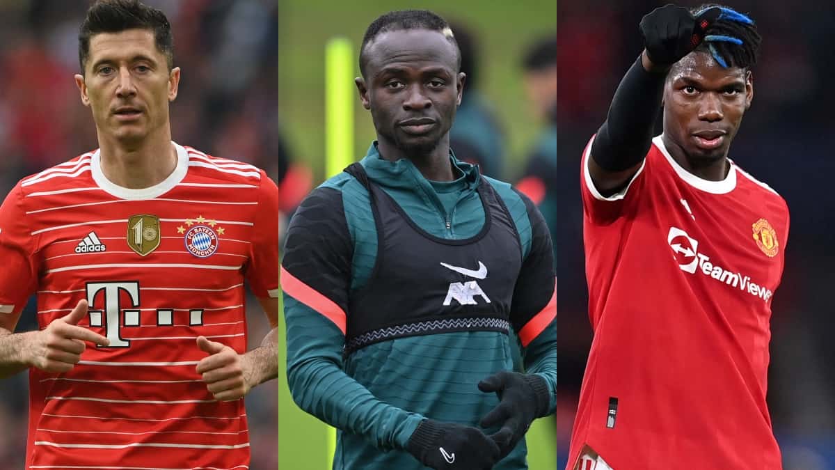 Lewandowski, Mané y Pogba: mercado de fichajes