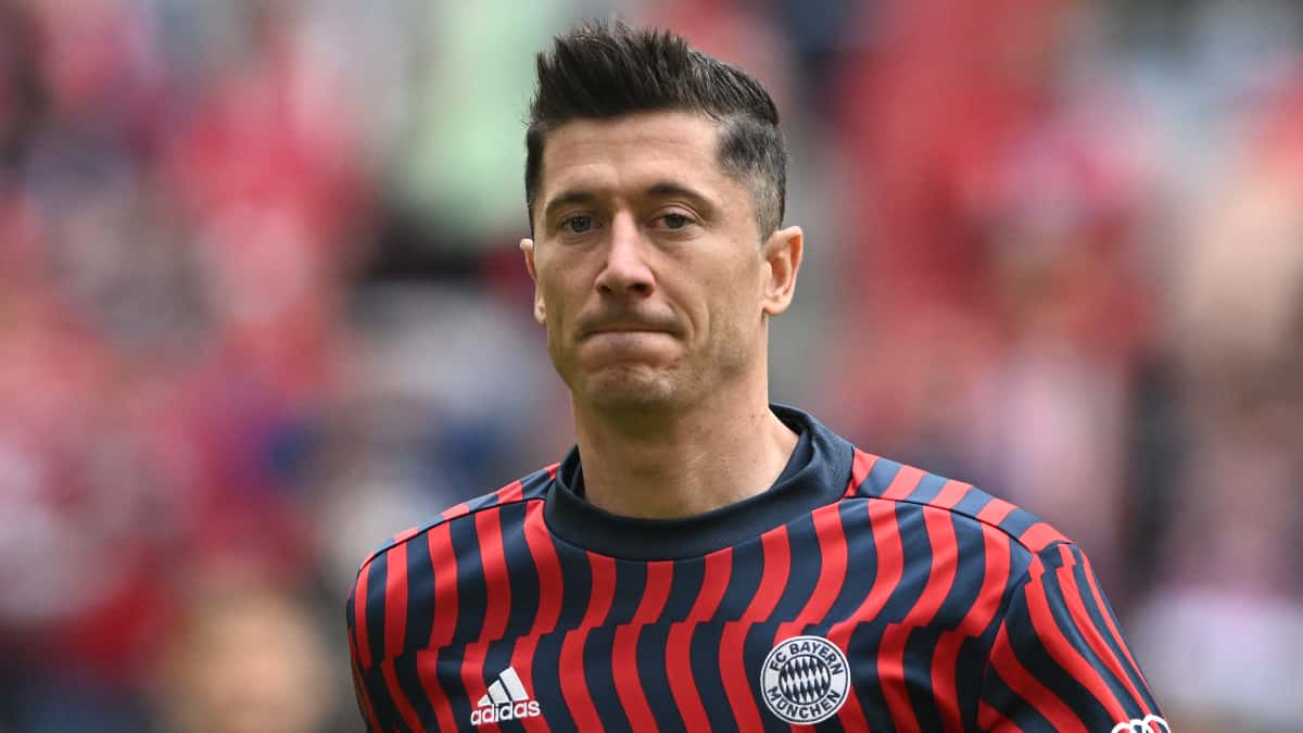 Robert Lewandowski tiene contrato con Bayern Múnich hasta junio de 2023.