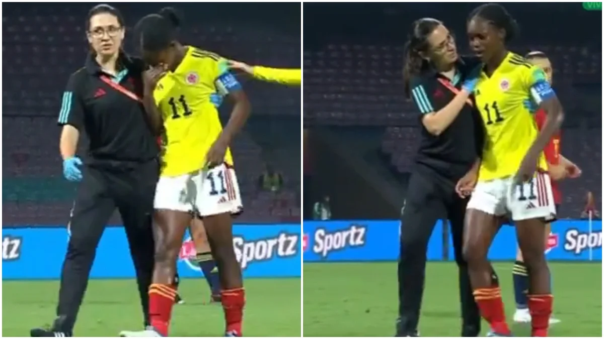 Linda Caicedo llanto