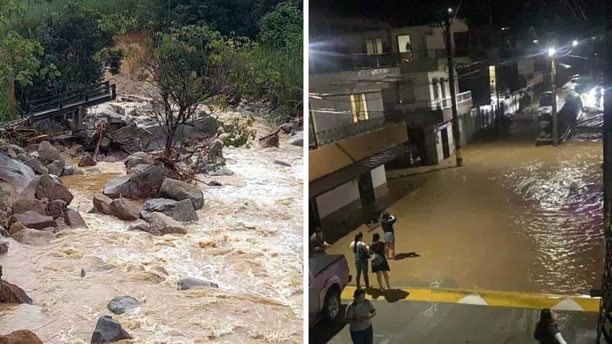 Foto: Dagran Una persona muerta y 100 familias afectadas por lluvias en Antioquia
