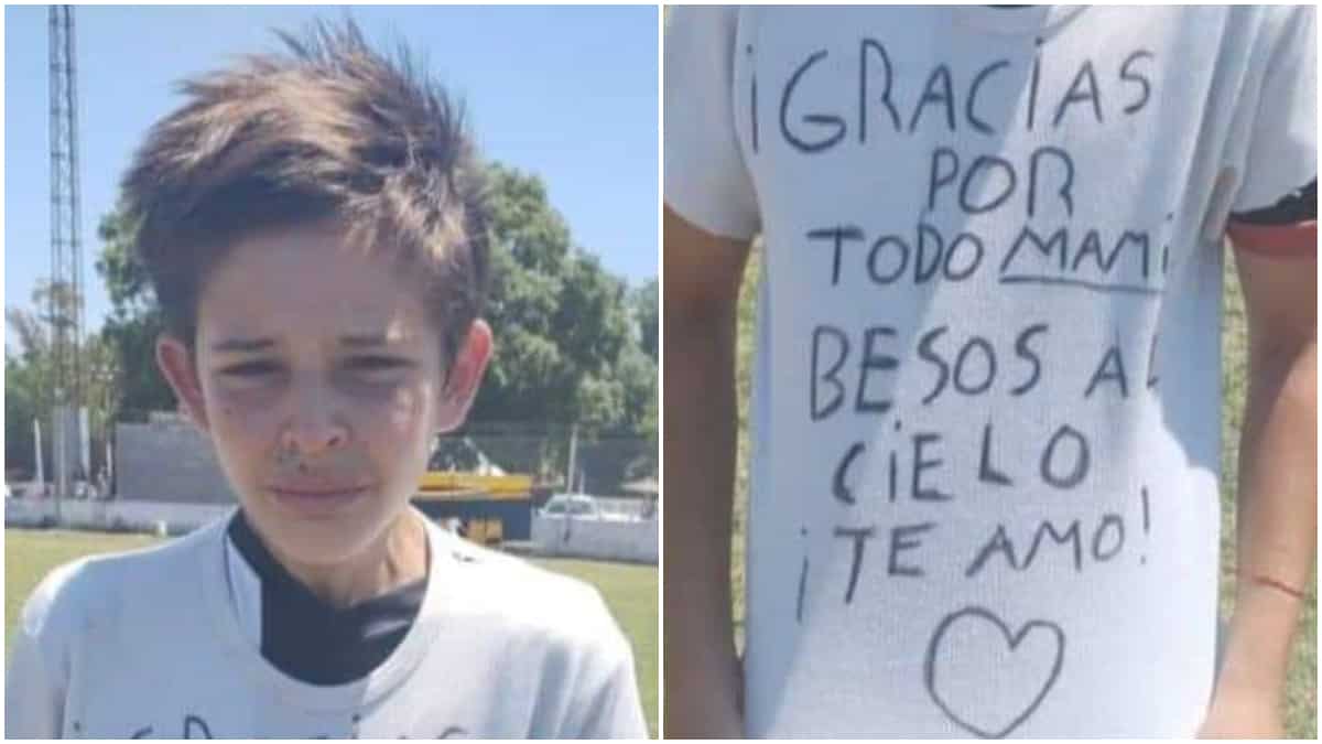 Luca Güerci conmueve a Argentina: "Besos al cielo mami, te amo"