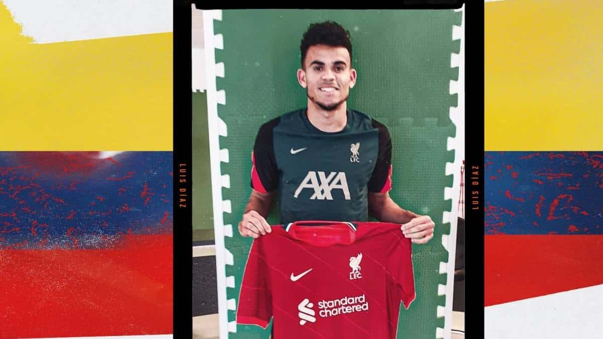 Luis Díaz da sus primeras palabras en inglés como jugador de Liverpool