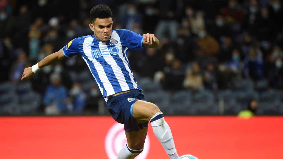 Lucho Díaz en el Porto - AFP Porto despidió a Luis Díaz recordando sus mejores goles