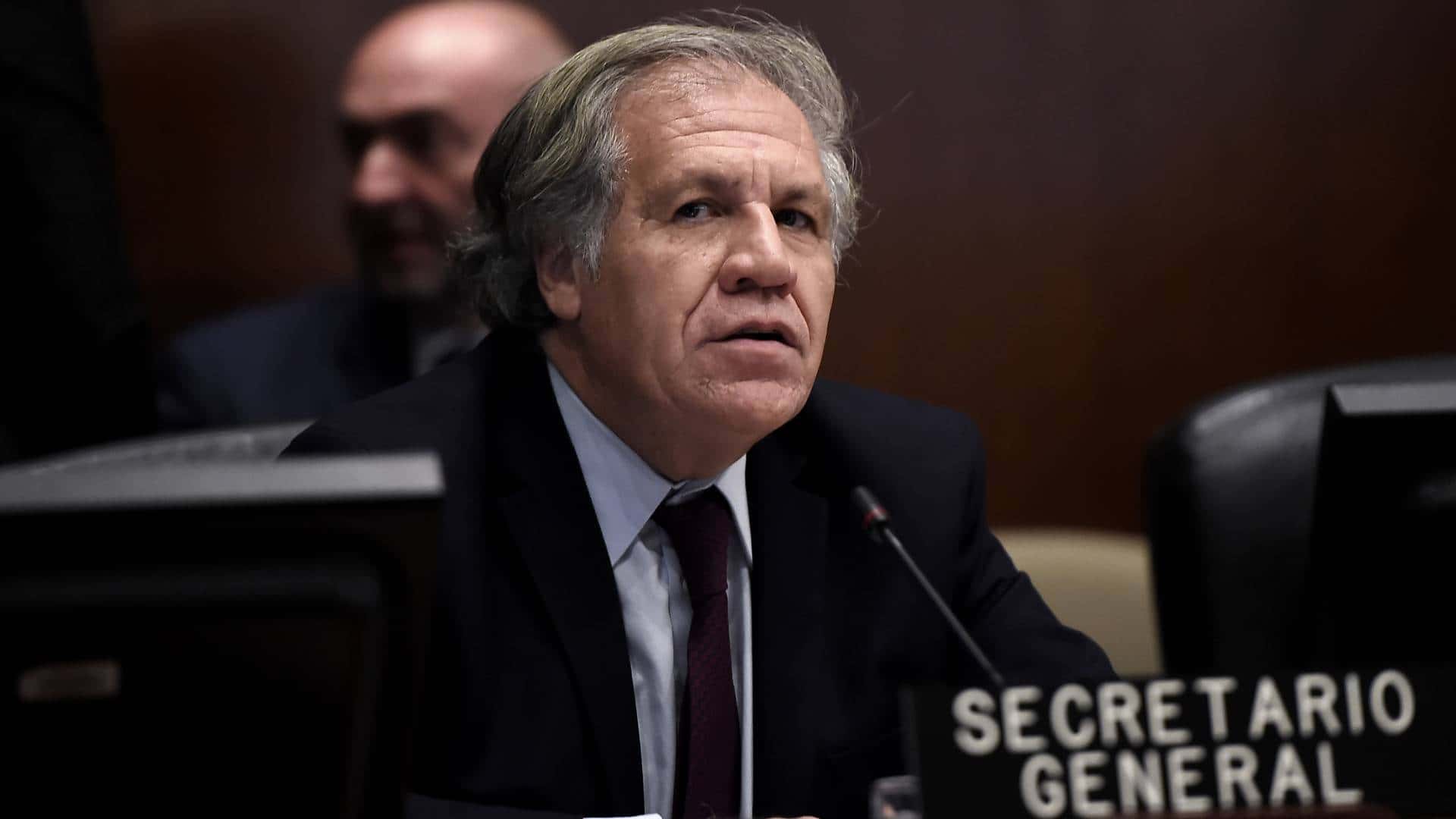Luis Almagro, secretario de la OEA