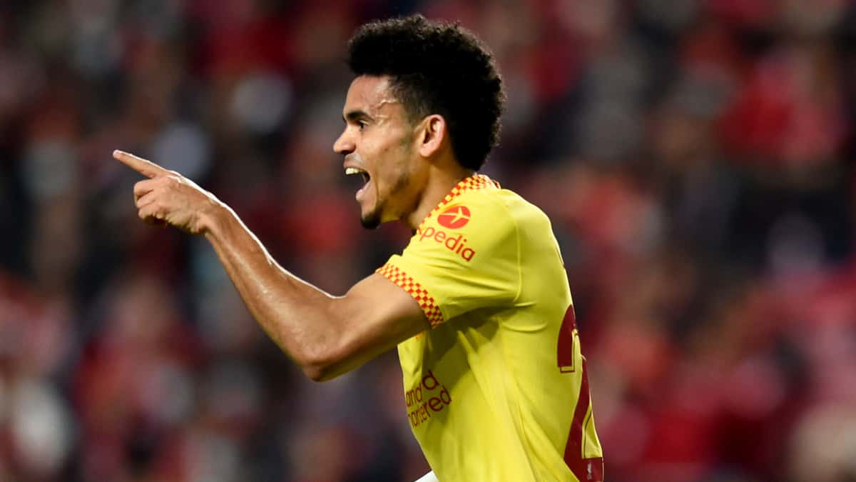 Champions League: Liverpool le ganó 1-3 a Benfica con gol de Luis Díaz