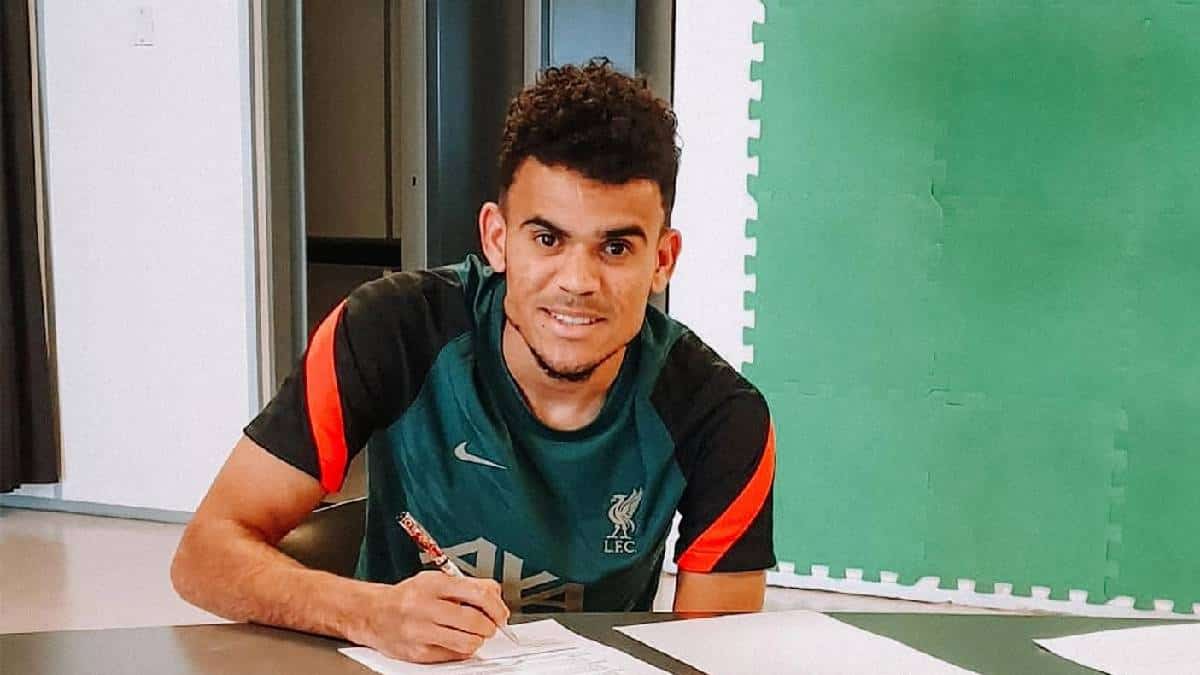 Luis Díaz usará este número en el Liverpool
