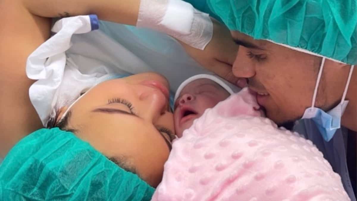 Luis Díaz anunció el nacimiento de su hija