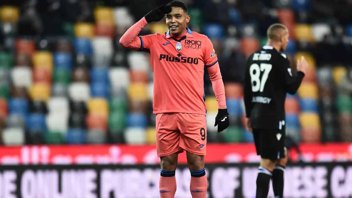 Muriel anota doblete en goleada 6-2 del Atalanta