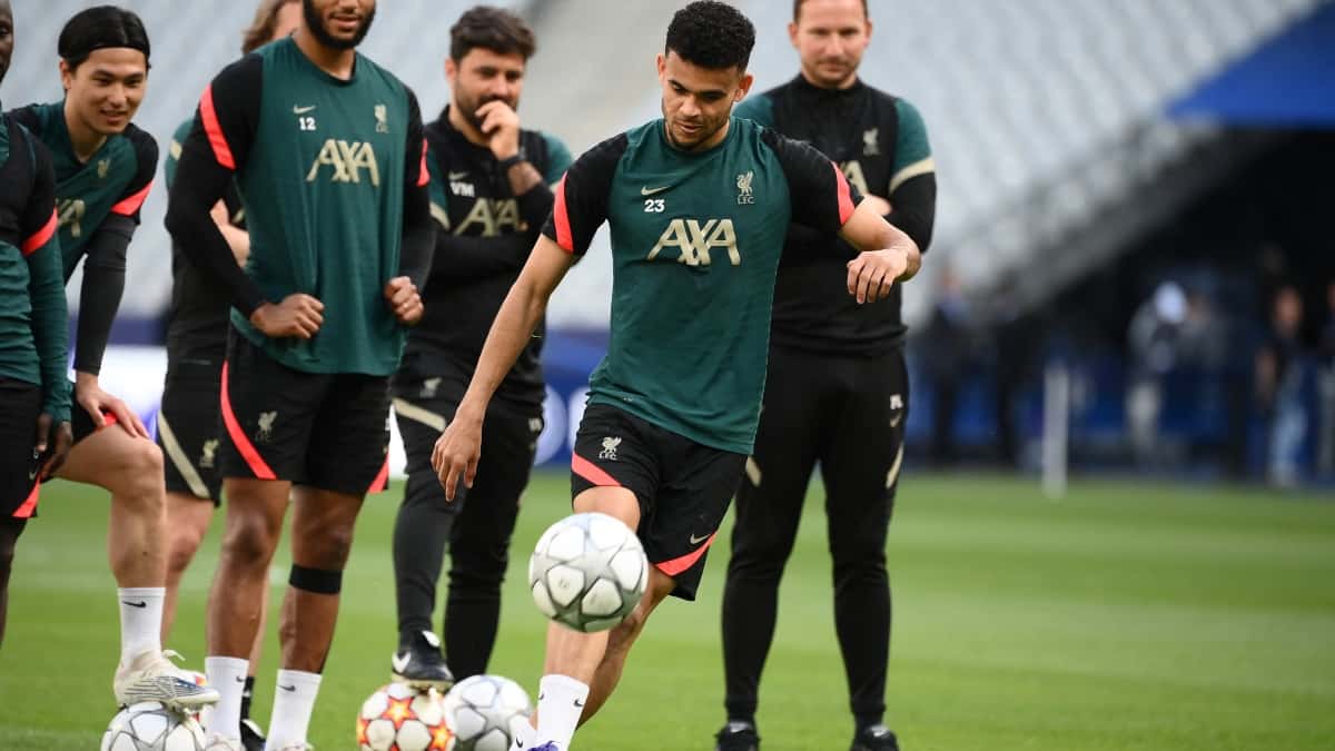 Luis Díaz, formaciones Liverpool vs Real Madrid: Champions League