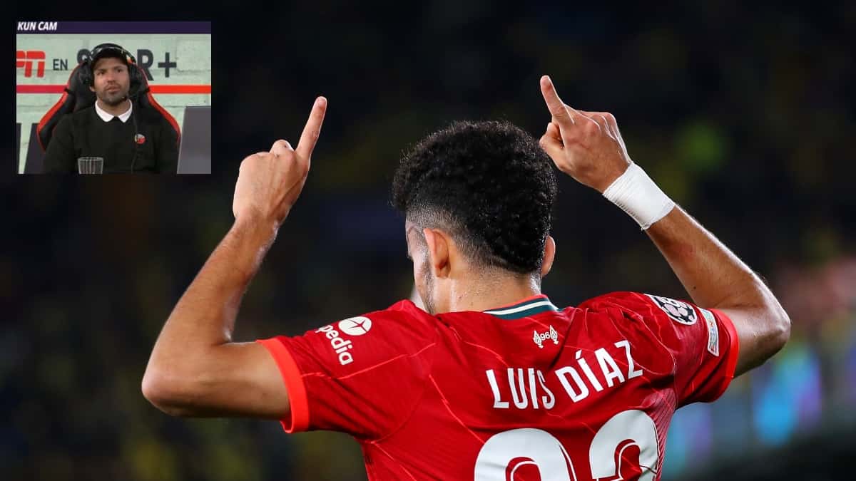 Sergio 'Kun' Agüero sobre Luis Díaz: Villarreal 2-3 Liverpool