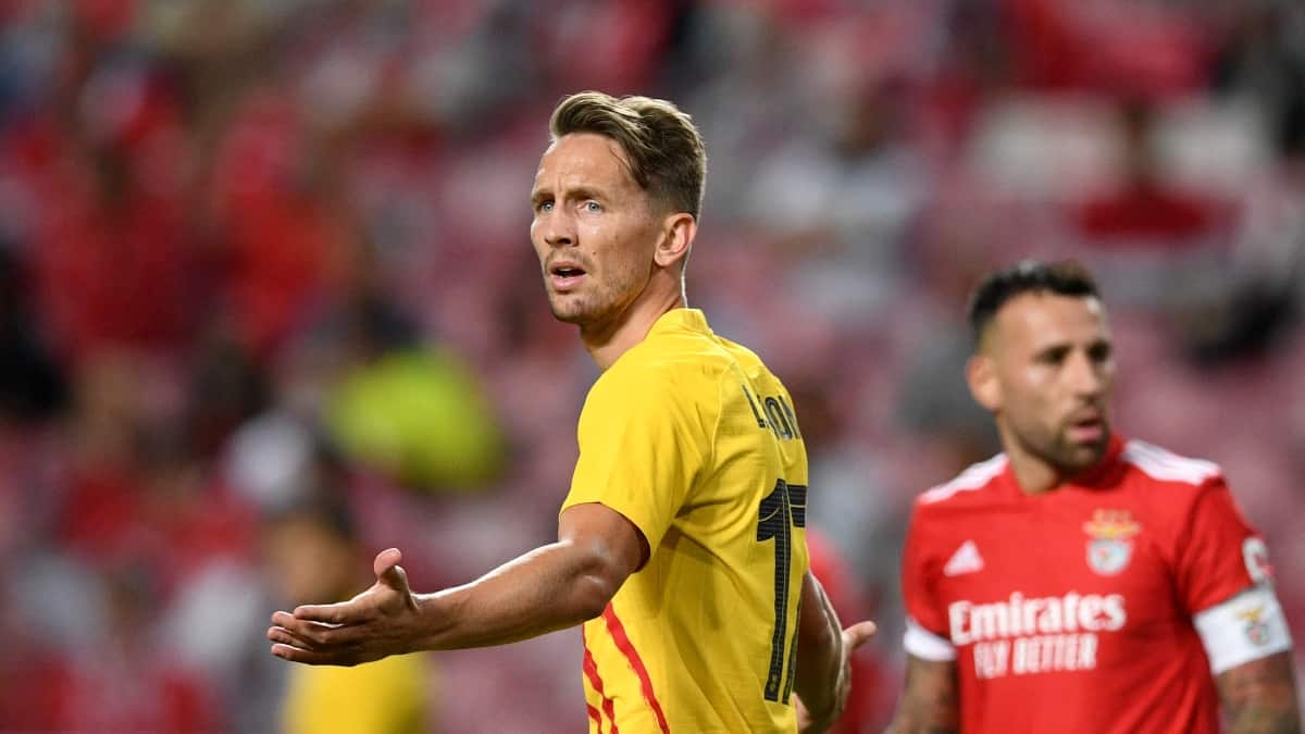 Luuk de Jong, Benfica 3-0 Barcelona