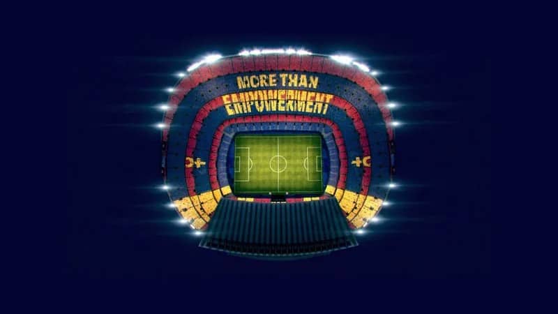 Primer mosaico femenino a Barcelona Fútbol Club