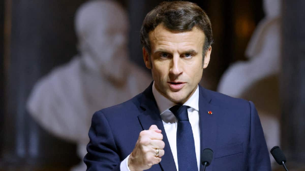 Macron advirtió de sanciones masivas si la guerra en Ucrania continúa