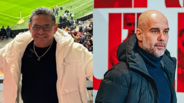 Mane Díaz, el hombre del momento en Inglaterra: el tremendo abrazo que le dio Pep Guardiola