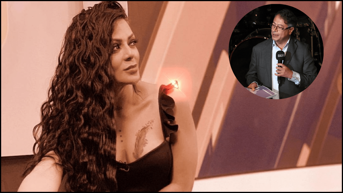 Marbelle ha arremetido varias veces contra Gustavo Petro.