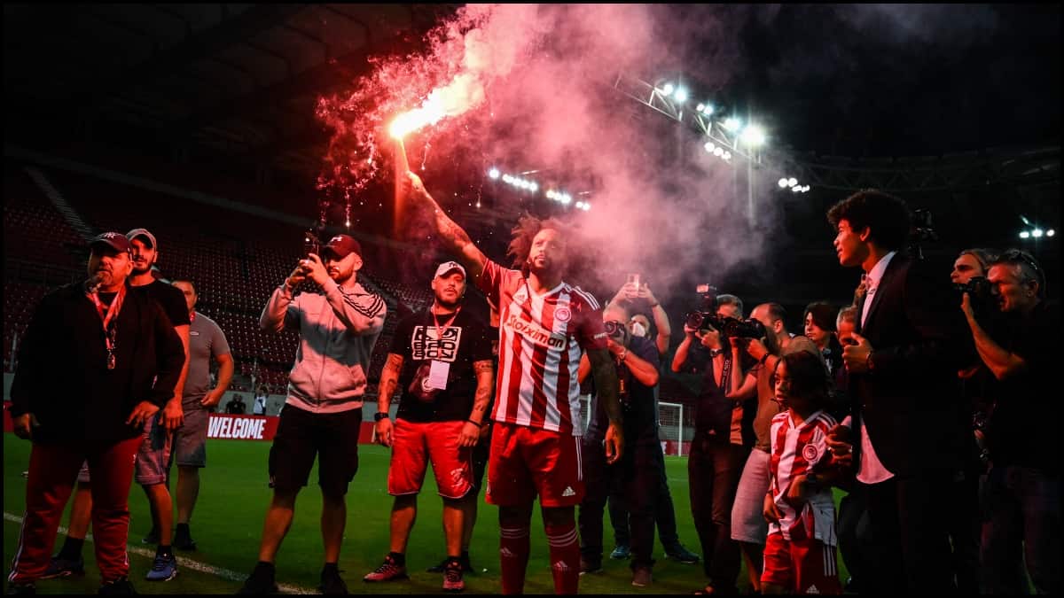 Marcelo en el Olympiacos