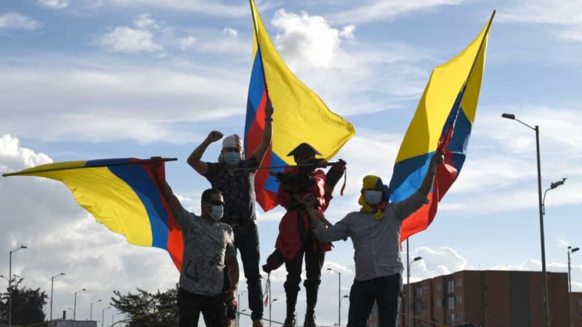 Marchas en Bogotá: así avanza jornada de protestas