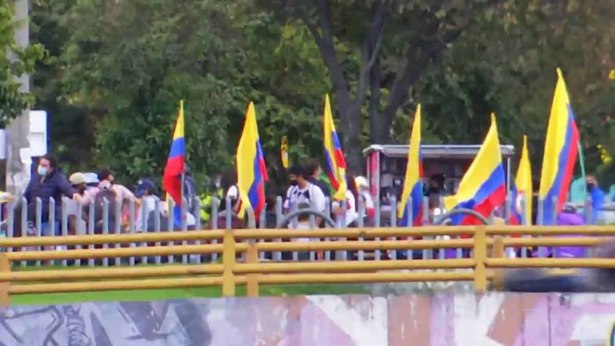 Foto: captura de video Transmilenio: estas son las estaciones y portales afectadas por protestas