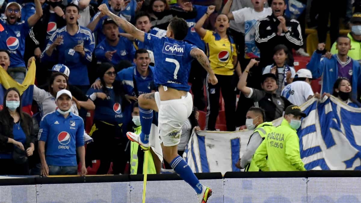 Ricardo Márquez anotó el gol de Millonarios