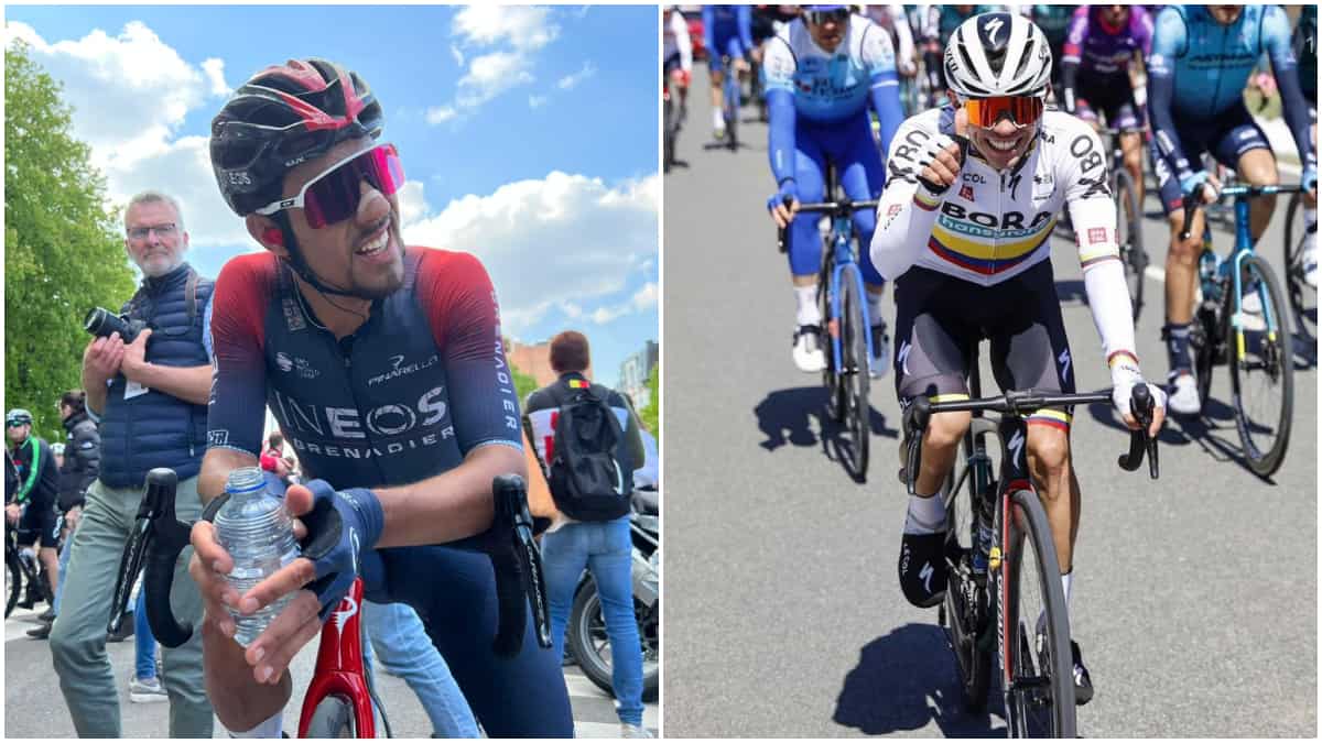 Daniel Martínez y Sergio Higuita fueron 4to y 5to Lieja-Bastoña-Lieja