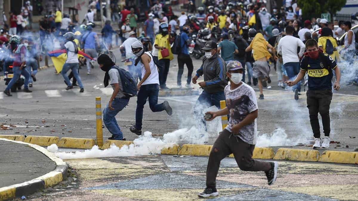 Protestas en Colombia