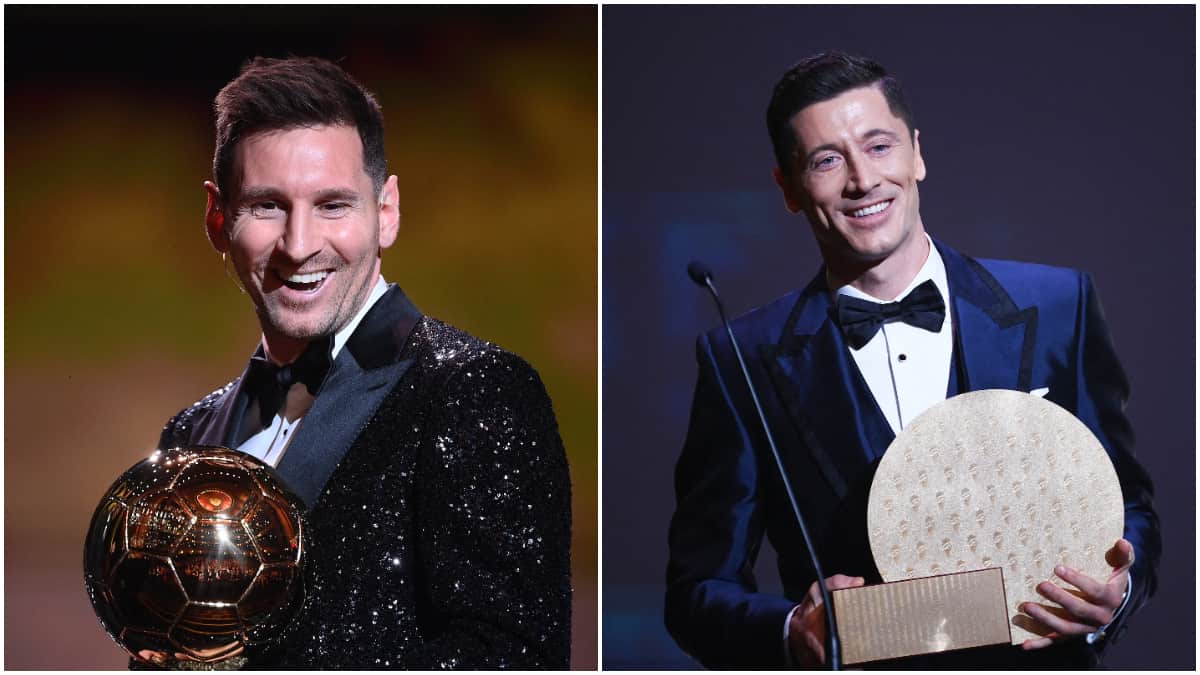 Mensaje de Messi a Lewandowski: