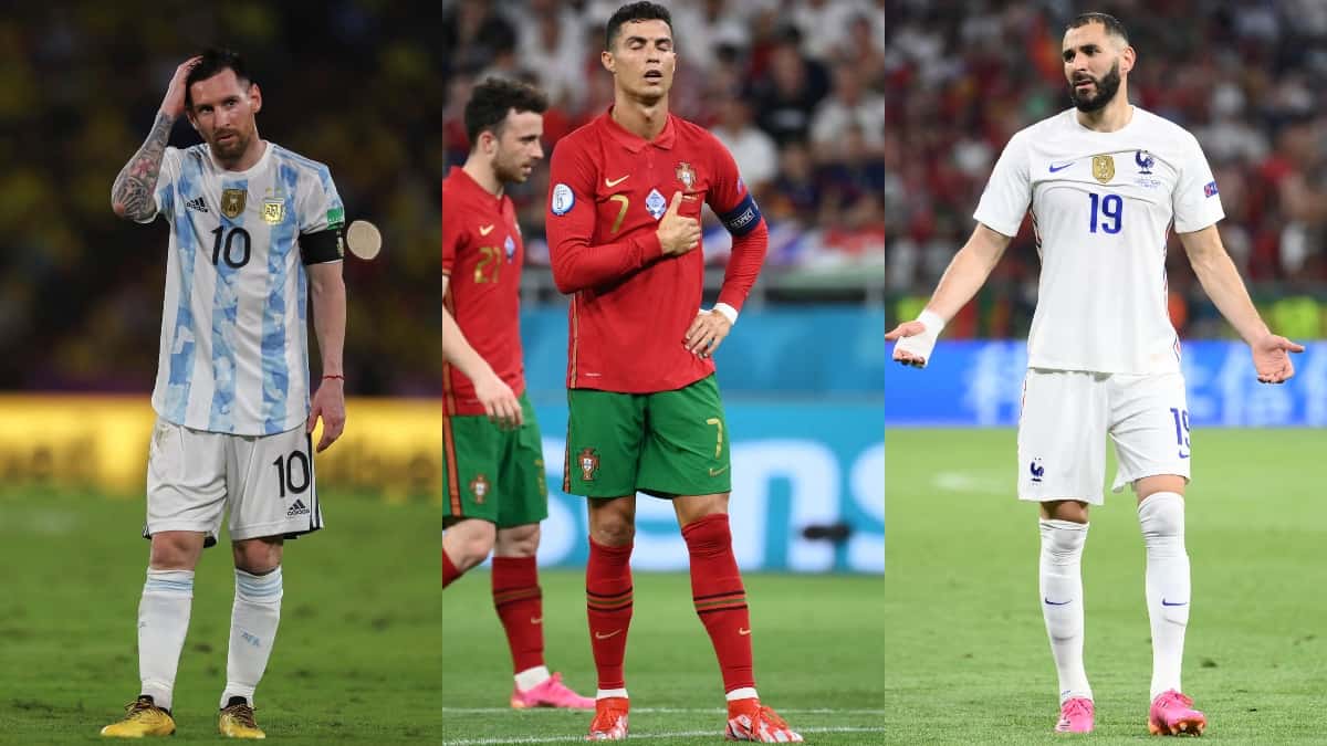 Messi, Cristiano y Benzema: Catar 2022