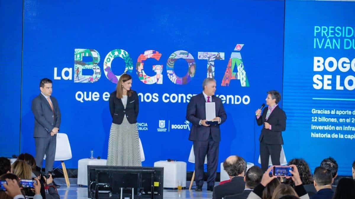 Iván Duque y Claudia López hacen realidad la L2 del Metro Bogotá
