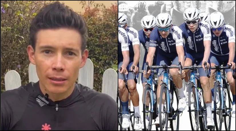 Miguel Ángel López nuevo corredor del Team Medellín.