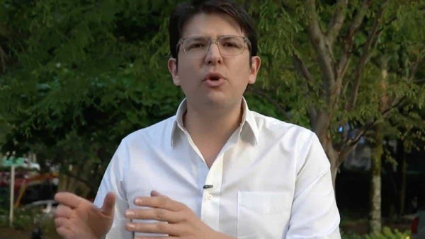 Miguel Uribe, crítico férreo del gobierno de Gustavo Petro