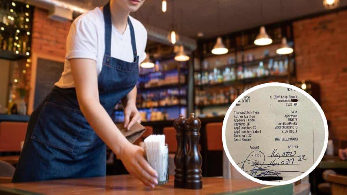 Este fue el recibo con el que quedó registrado el pago de la propina de $60 millones