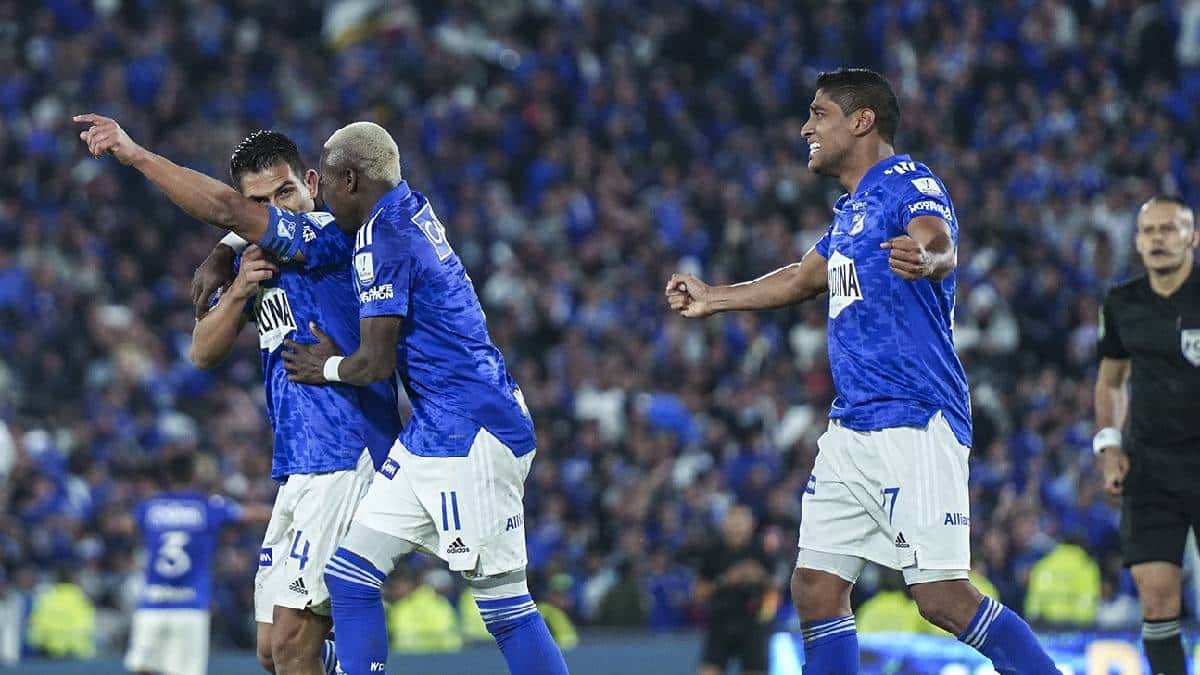 Millonarios vs. Junior Foto: / @MillosFCoficial Millonarios vs. Junior