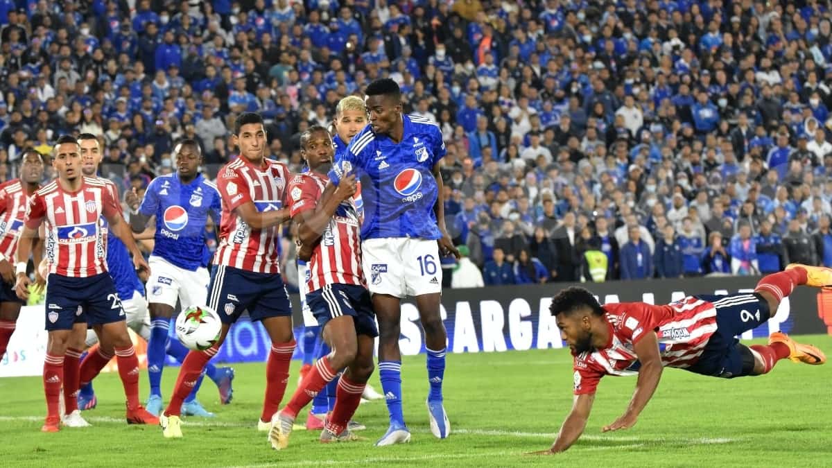 Junior le sacó un 'punto de oro' a Millonarios en El Campín y lo ...
