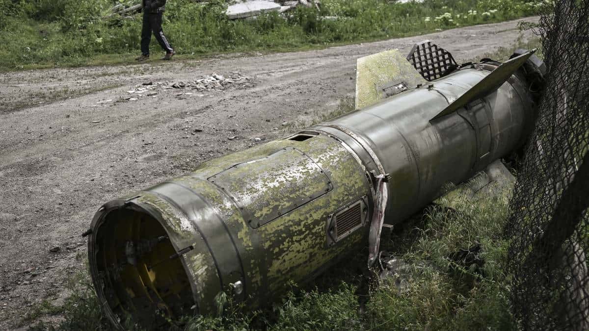 Misiles rusos usados para atacar la región del Donbás