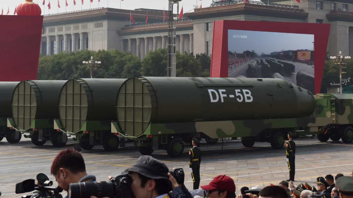 Foto: Greg Baker - AFP / China está ampliando su arsenal nuclear más rápido de lo previsto