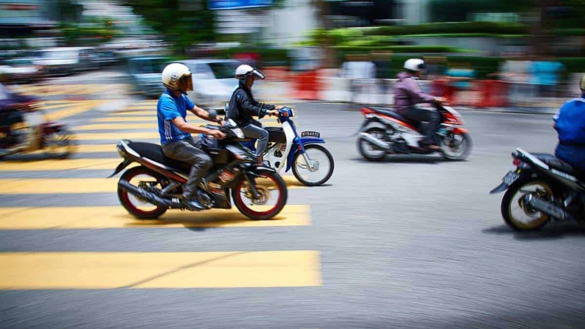 85% de los delitos se cometen usando motocicletas.