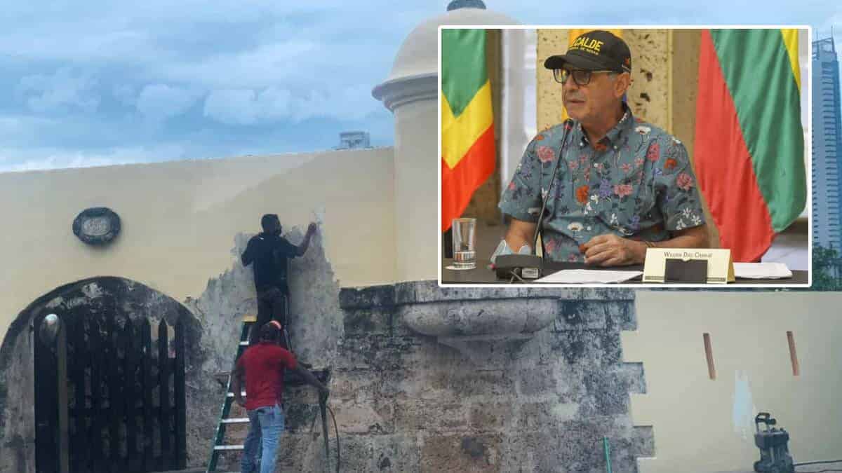 Procuraduría pide impedir daños en las murallas de Cartagena