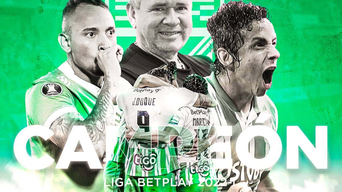 Nacional campeón de la Liga Betplay