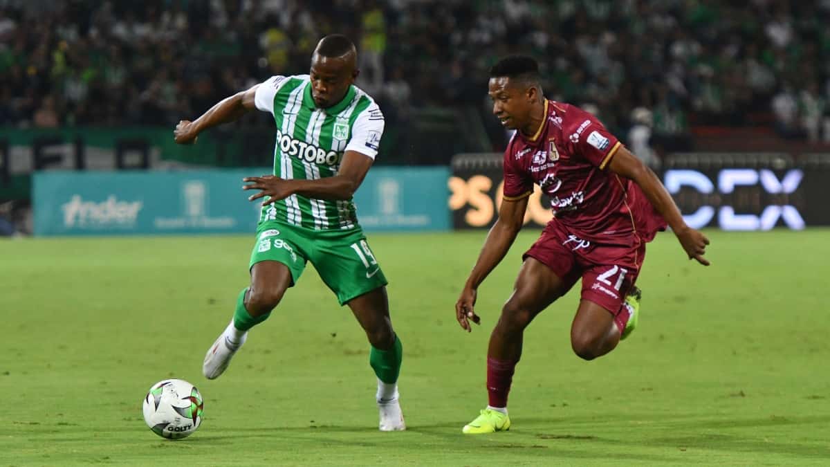 Formaciones Deportes Tolima vs Atlético Nacional